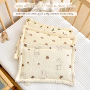 Newborn Cotton Gauze Beanie Pillow