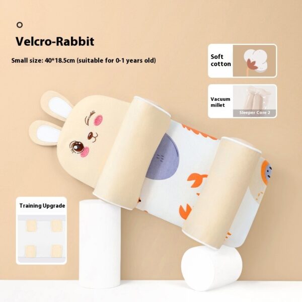 Baby Xiaomi Baby Pillow 0-1 Year Old Buckwheat Correcting Deformational Head Newborn Baby Head Shape - Image 2
