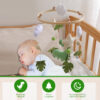 Newborn Soothing Forest Dinosaur Bed Bell Pendant - Image 3