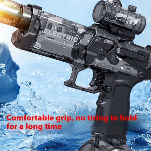 Fire Rat Electric Water Pistol Cool Light Full Automatic Water Spray Gun Summer Toy Sports Entertainment Children Gifts AC223 - Image 3