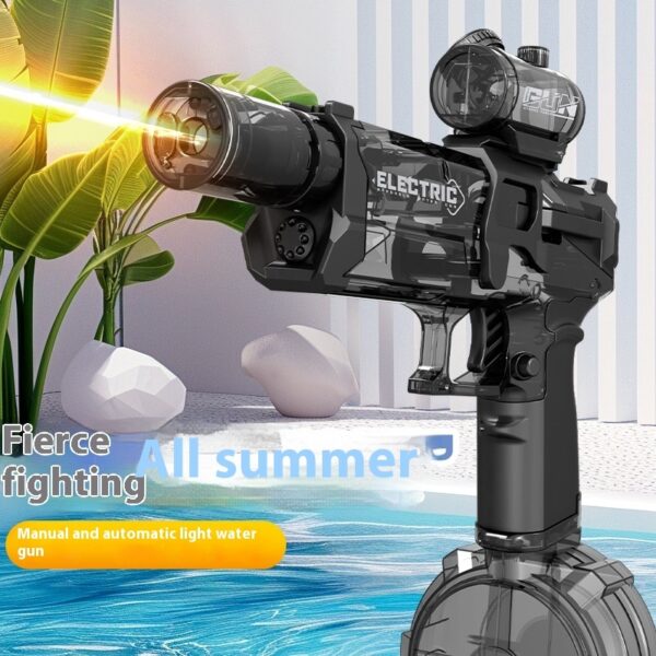 Fire Rat Electric Water Pistol Cool Light Full Automatic Water Spray Gun Summer Toy Sports Entertainment Children Gifts AC223 - Image 7